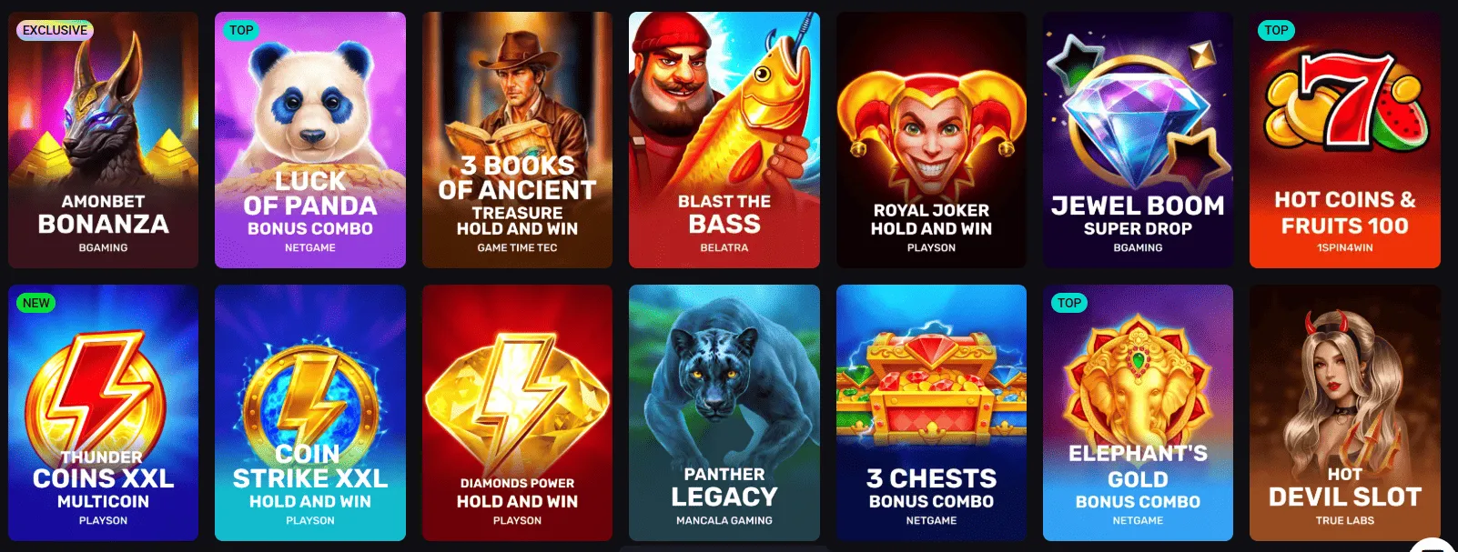 Giochi Amonbet